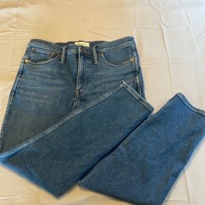 Madewell stovepipe jeans